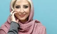 ست آبی مرجانه گلچین توجه همه را به خود جلب کرد!