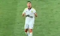 واکنش عجیب رونالدو به فریاد نام مسی!