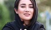 درخشش پاییزی بهاره افشاری با میکاپ شاین