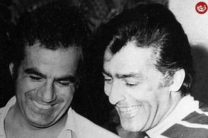 چهره «فردین» در مغازه فرش فروشی‌اش در دهه 70