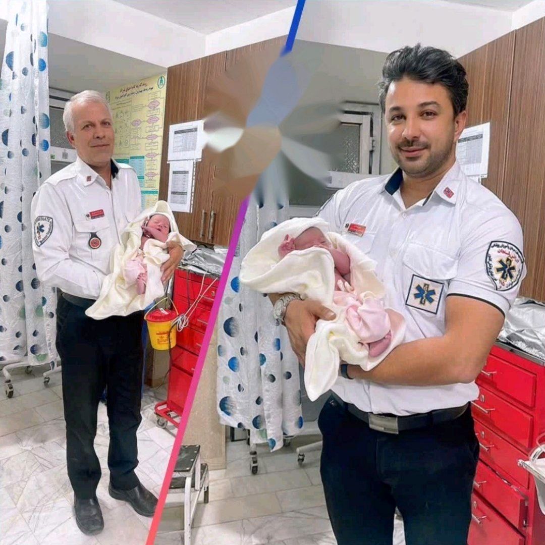 تولد نوزاد عجول رفسنجانی در آمبولانس!