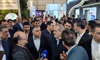 رئیس جمهور از نمایشگاه نفت دیدن کرد