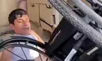 رانندگی جالب جوان معلول با لندکروز آخرین مدل!