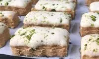 فوت و فن‌های طرز تهیه شیرینی نخودچی لاته