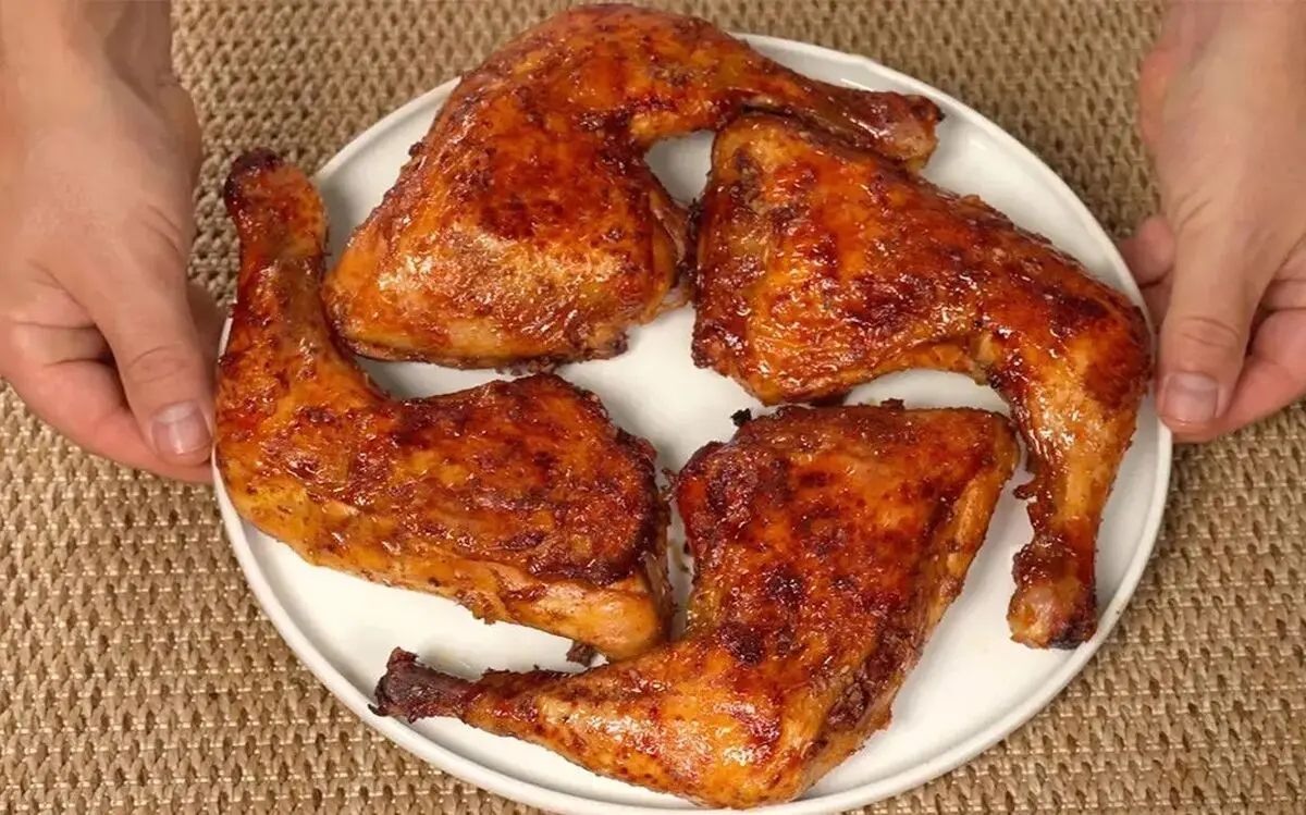 طرز تهیه یک غذای خوشمزه و سریع با 4 عدد ران مرغ