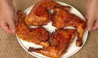 طرز تهیه یک غذای خوشمزه و سریع با 4 عدد ران مرغ