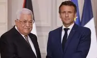 ماکرون: دوشنبه فلسطین را به رسمیت می‌شناسم