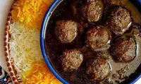 طرز تهیه خورش فسنجان خوشمزه و مجلسی با گوشت قلقلی