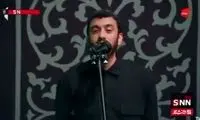گریه شدید جمعیت با این بخش از مداحی مهدی رسولی