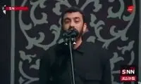 گریه شدید جمعیت با این بخش از مداحی مهدی رسولی