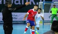 پیروزی خفیف تیم ملی فوتسال ایران مقابل روسیه