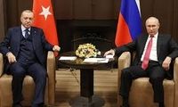 گفتگوی تلفنی پوتین و اردوغان درباره سوریه
