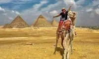 ورودی جالب هرم خوفو در مصر