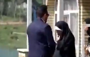 ویدئویی پربازدید از نحوه تذکر حجاب در باغ ارم