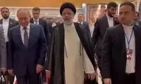تصاویر دیده‌نشده از بدرقه پوتین توسط رئیسی
