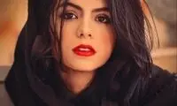 تصاویر خاص و دیدنی از سارا حاتمی حین برف بازی