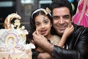 منوچهر هادی و سوفیا، روز دختر را تبریک گفتند