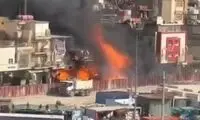  انفجار و آتش‌سوزی هولناک در اطراف بین‌الحرمین!