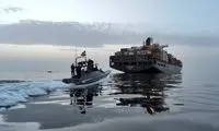 تصاویر فارس از کشتی توقیف شده توسط سپاه