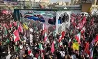 تصاویری از بدرقه رهبر شهید انقلاب در میان مردم
