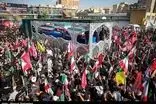 تصاویری از بدرقه رهبر شهید انقلاب در میان مردم