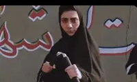 تمرینات نانچیکو مونا فرجاد در پشت صحنه یک فیلم