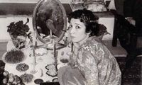 عکسی از مراسم عروسی فروغ فرخزاد و پرویز شاپور