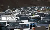 ترافیک سنگین در تمام محوررهای شمالی 