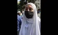 زنان شیرازی کفن‌پوش به خیابان آمدند