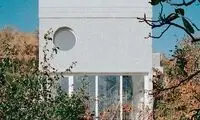 معماری این خانه زیبا در کوهستان شاهکار است