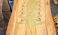 ردپای سیمسون‌ها بر روی تابوت ۳هزار ساله مصری!