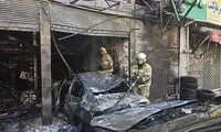 آتش سوزی مرگبار یک مکانیکی در تهران