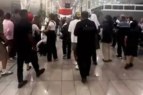 تصاویری از آشفتگی فرودگاه امام که خبرساز شد