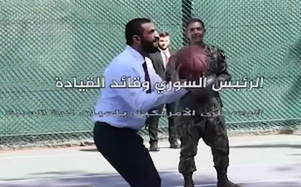 احمد الشرع و فرمانده سنتکام با هم مسابقه دادند!