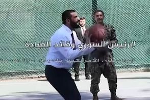 احمد الشرع و فرمانده سنتکام با هم مسابقه دادند!