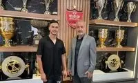رونمایی رسمی پرسپولیس از بازیکن جدید