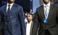 قاب سه نفره و سنگین در حاشیه بازی اینتر و سیتی