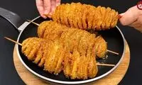 طرز تهیه یک میان‌وعده متفاوت با سیب‌زمینی