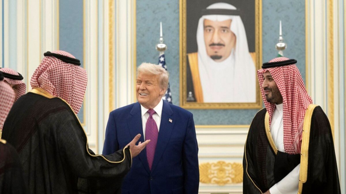   غیبت مشکوک پادشاه عربستان هنگام حضور ترامپ 