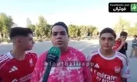 کری هوادار پرسپولیس برای استقلالی‌ها بعد از شکست دیشب 
