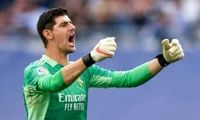 طعنه‌ سنگین کورتوا به بارسا در جشن قهرمانی رئال