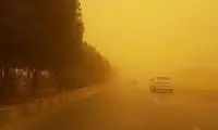 تصاویر وحشتناک از وضعیت هوا در اردبیل