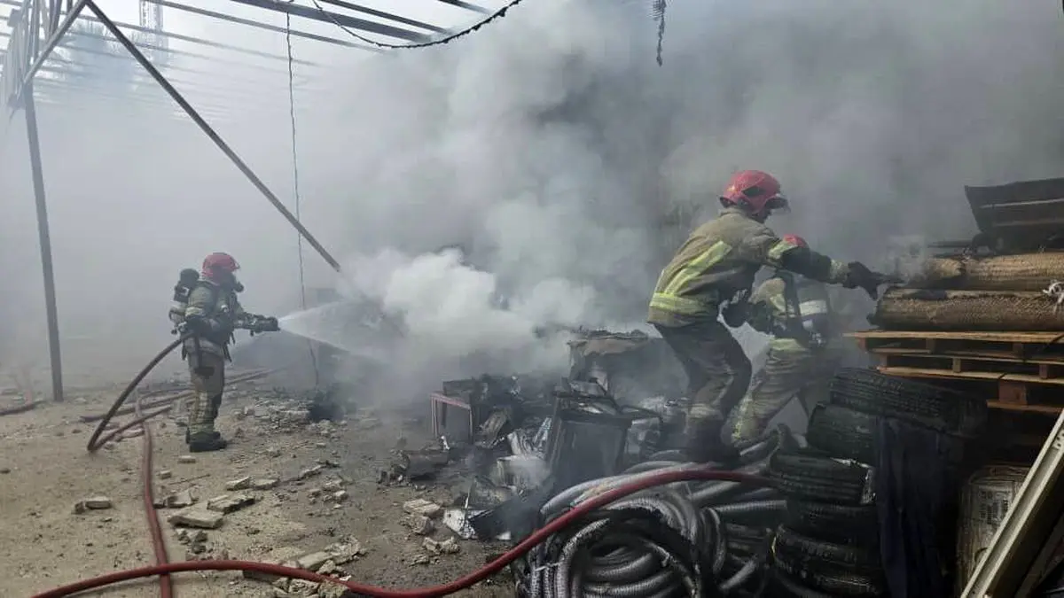 لحظه اعلام وضعیت اضطراری در آمل و فرار مردم