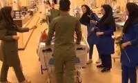 توضیح درباره فیلم متسب به وداع پرستاران با مهسا