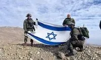 پرچم اسرائیل در خاک سوریه نصب شد!