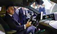 ماشین جدید امانوئل مکرون، رییس‌جمهور فرانسه