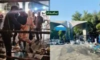 بشور و بساب دیگ‌ها و قصابی جلوی دانشگاه تهران!