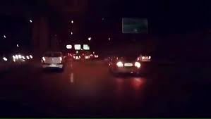لایی‌کشی جنون‌آمیز راننده BMW در اتوبان صدر 