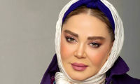 تیپ عجیب و ناهماهنگ بهاره رهنما در اکران یک فیلم