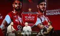  تصاویری از لحظه تمدید قرارداد دو ستاره پرسپولیس 